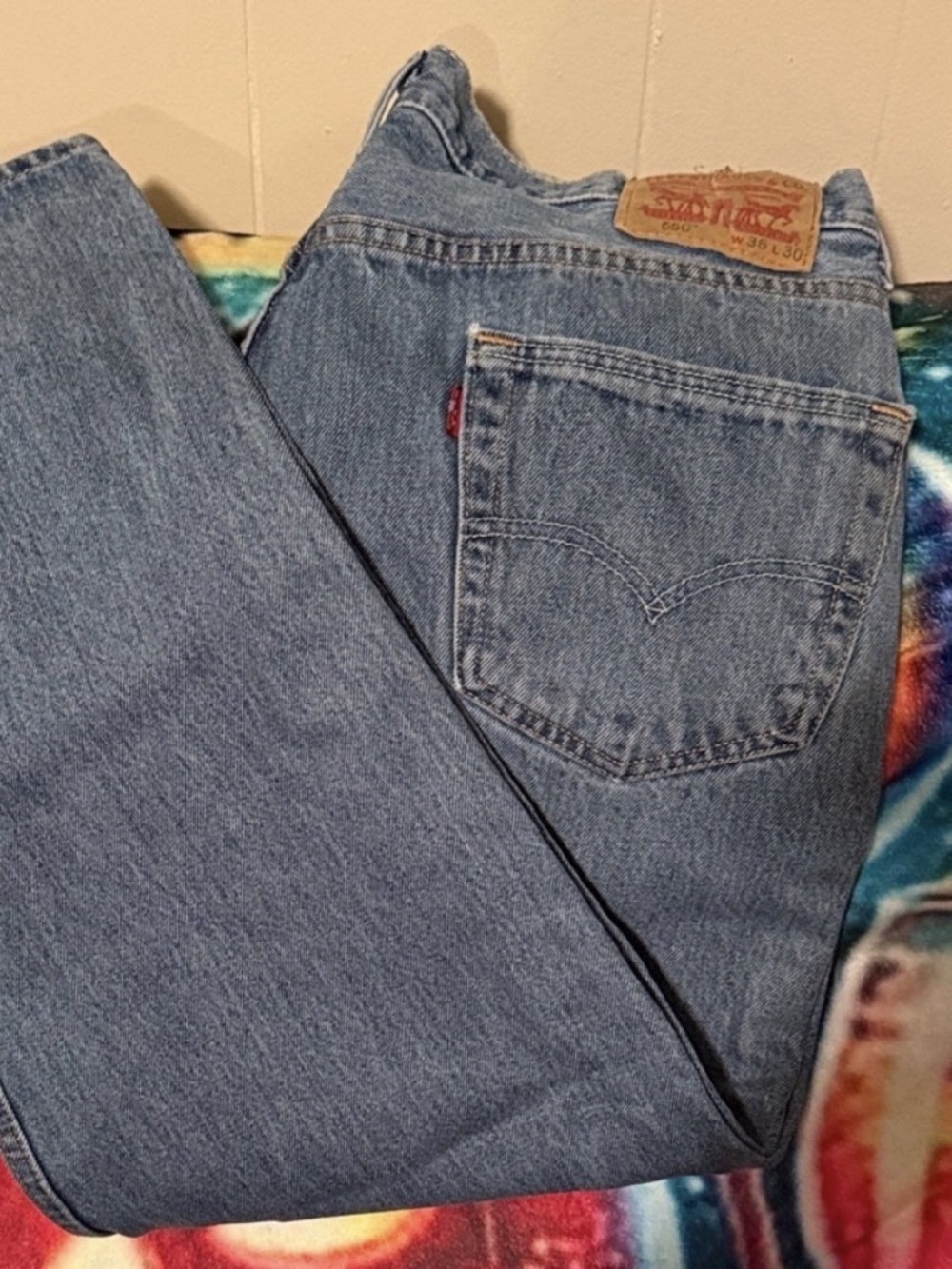Levi's 550 Men's Classic Regular Fit Jeans 36W 30L